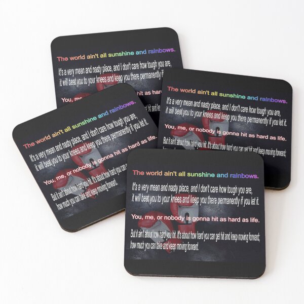 Item preview, The world ain't all sunshine and rainbows. designed and sold by PicsByTony.
