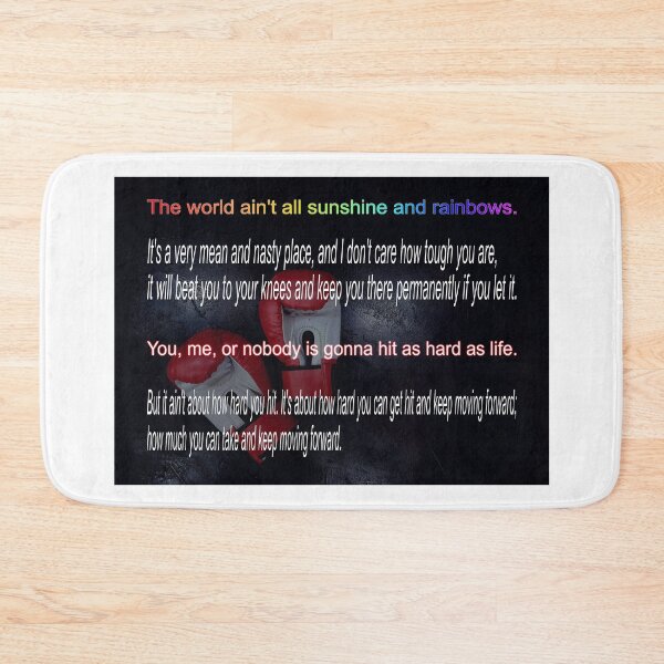 Item preview, The world ain't all sunshine and rainbows. designed and sold by PicsByTony.
