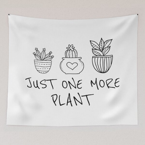Item preview, Just One More Plant, Idea For Plant Lover designed and sold by ZINE07.