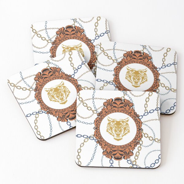Item preview,  leopard, baroque and chains designed and sold by Beyhandesgn.
