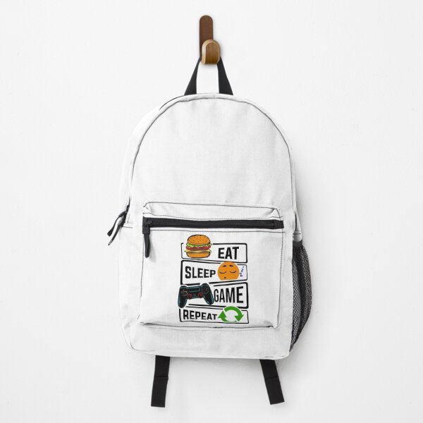 Item preview, Funny Eat Sleep Game Repeat illustration for Gamers designed and sold by KO-Design.