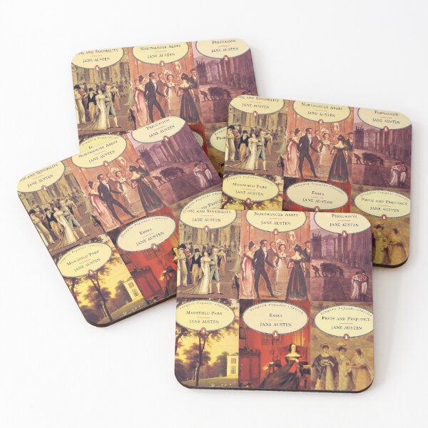 Item preview, Jane Austen vintage books designed and sold by arkitekta.