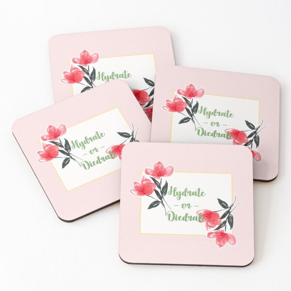 Item preview, Hydrate or diedrate h2o just add water hydro sticker 4 designed and sold by DoodlesFlowers.
