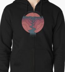 Canyon River Zipped Hoodie