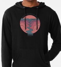 Canyon-Fluss Leichter Hoodie