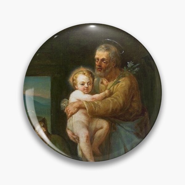 Item preview, Year of St. Joseph: Saint Joseph with Jesus, Gerson designed and sold by The Great  Art.