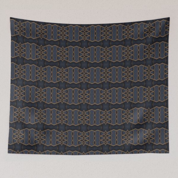 Item preview, Futuristic Steampunk Engine Pixel Pattern designed and sold by IPattern.