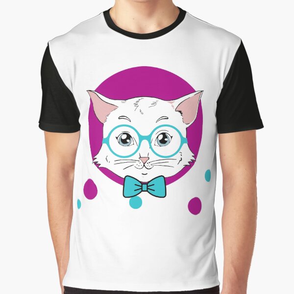 Item preview, Smart and cute cat  designed and sold by wiwiart.