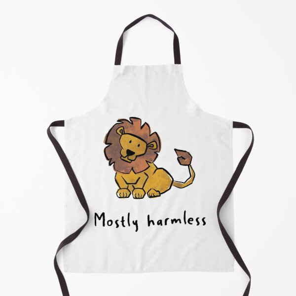 Item preview, Mostly harmless - Cute lion designed and sold by VeronArtLab.
