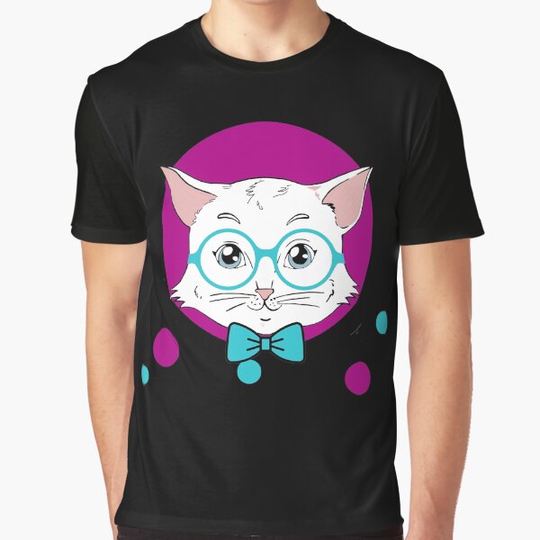 Item preview, Smart and cute cat  designed and sold by wiwiart.