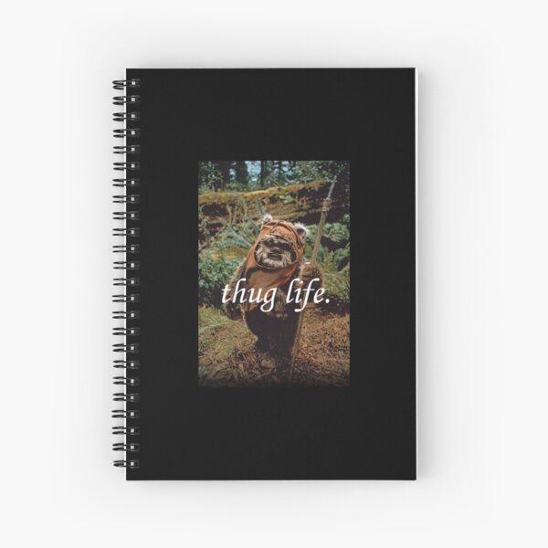 Ewok Thuggin' Spiral Notebook