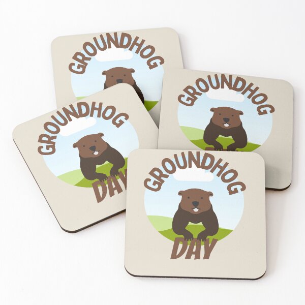 Item preview, Groundhog Day - Groundhogday design designed and sold by Brat-Cat-Shirts.