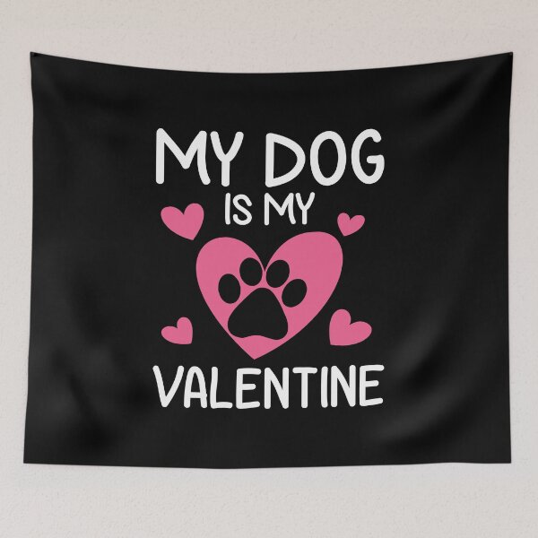 Item preview, My Dog Is My Valentine Funny Gift Valentines Day designed and sold by haselshirt.