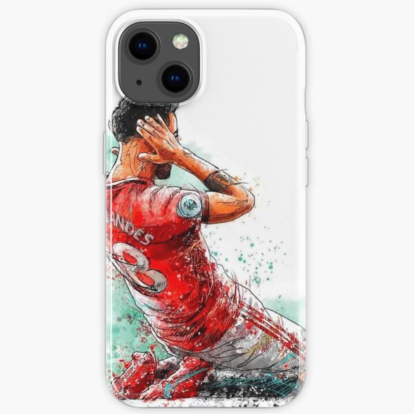 art bruno fernandes Coque souple iPhone