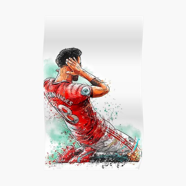 bruno fernandes art Poster