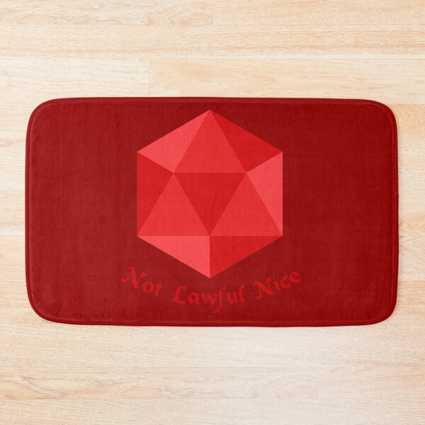 Item preview, D&D Not Lawful Nice Red designed and sold by hyone.