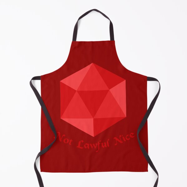 Item preview, D&D Not Lawful Nice Red designed and sold by hyone.