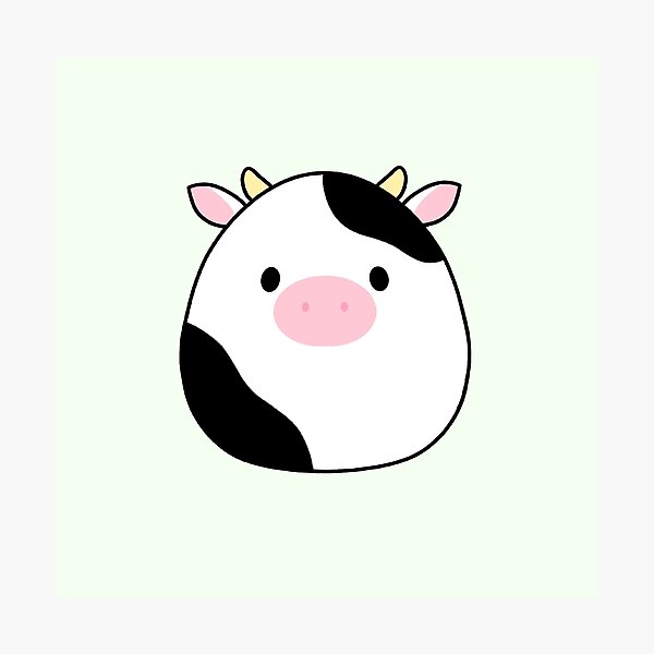 cow print squishmallow