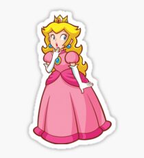 Prinzessin Peach! - Überrascht Sticker