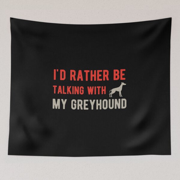Item preview, Funny Greyhound Dog designed and sold by artworkbyrihen.
