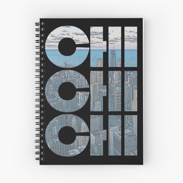 Item preview, Chicago, Illinois CHI Cityscape Repeating Pattern designed and sold by CrabbyLobster.