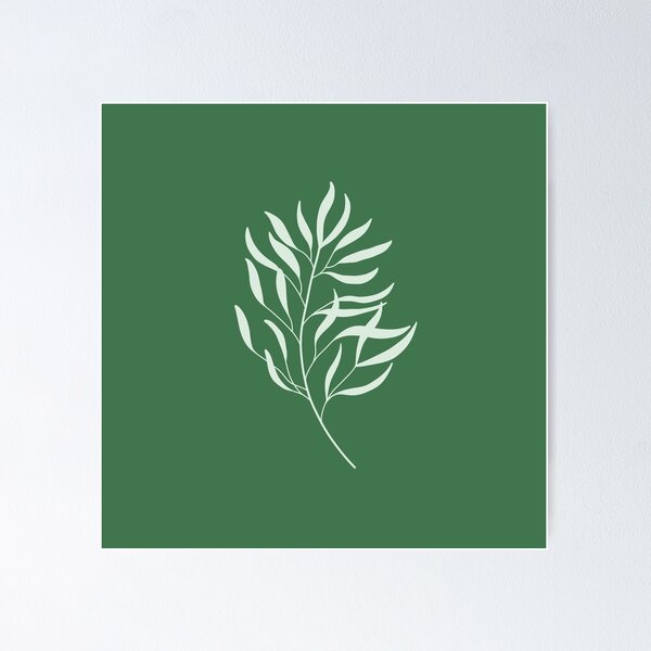 Item preview, Fern on Mossy Green designed and sold by WildeJungle.