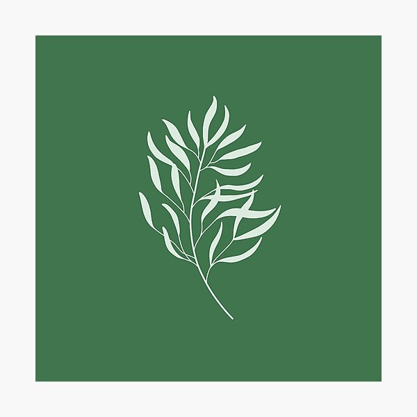 Item preview, Fern on Mossy Green designed and sold by WildeJungle.