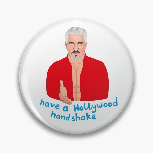 Item preview, Paul Hollywood - Holly Wood Handshake - Great British Bake Off (Baking Show) designed and sold by ponychops.