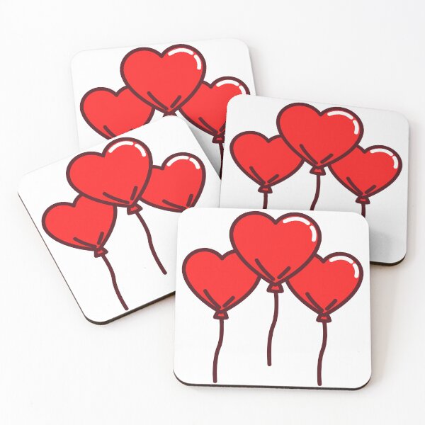 Item preview, Red Balloons designed and sold by Artsy Corner.