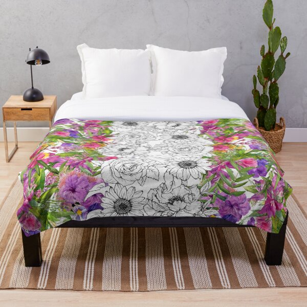 Item preview, The Secret Garden - Watercolor hand painted  designed and sold by ArtDeNoui.