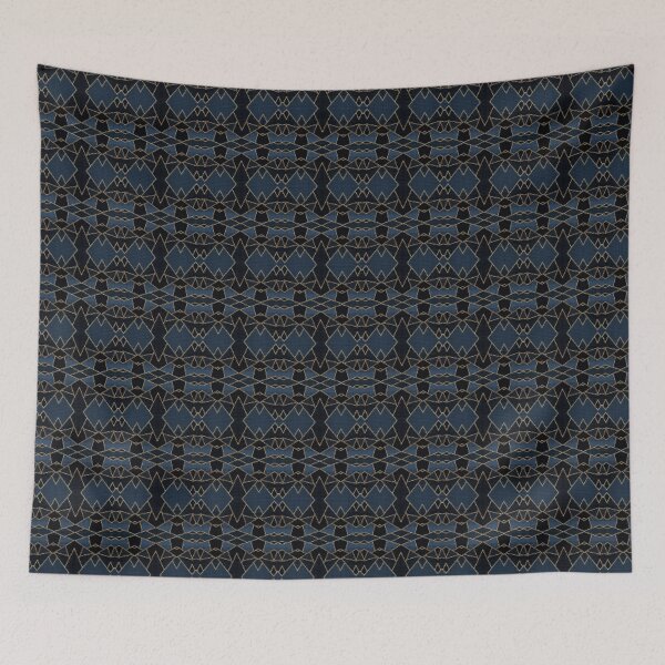 Item preview, Egypt Artifact Antique Futuristic Geometric Pixel Pattern designed and sold by IPattern.