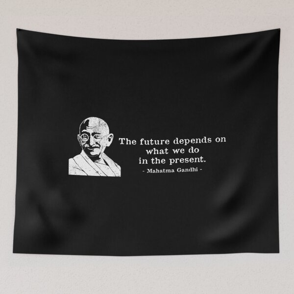 Item preview, The Future Hindu Quote Mahatma Gandhi designed and sold by jakehughes2015.