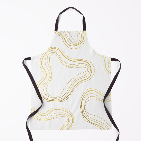 Item preview, Dissimilar circles in gold designed and sold by printhappy.