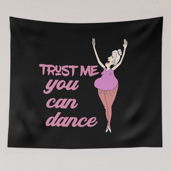 Item preview, Trust Me You Can Dance Black designed and sold by Labradoodlesetc.