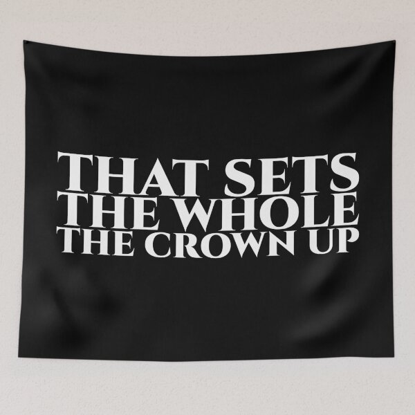 Item preview, That sets the whole the crown up white designed and sold by pASob-dESIGN.