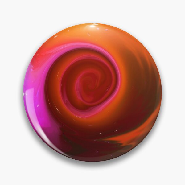 Item preview, pink orange abstract rose flower designed and sold by meh4u2.