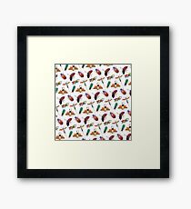Bugs, bugs and more bugs Framed Print