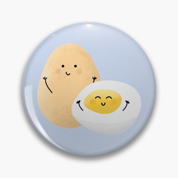 Item preview, Cute Little Happy Boiled Eggs designed and sold by VicEllisArt.