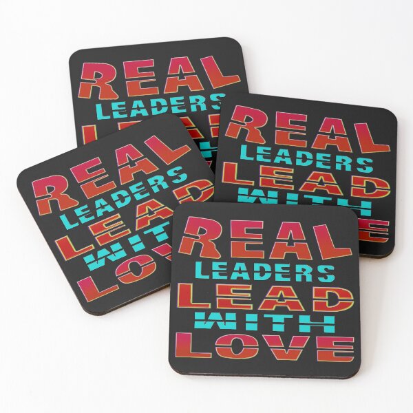 Item preview,  REAL LEADERS LEAD WITH LOVE designed and sold by Ralek.