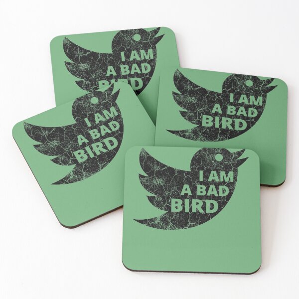 Item preview, I Am A Bad Bird - Bird Lovers - Funny Birdie - Funny Bird Memes - Bad Birds designed and sold by WonderWear.