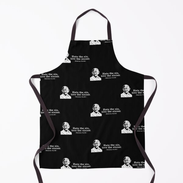 Item preview, Hate The Sin Hindu Quote Mahatma Gandhi designed and sold by jakehughes2015.