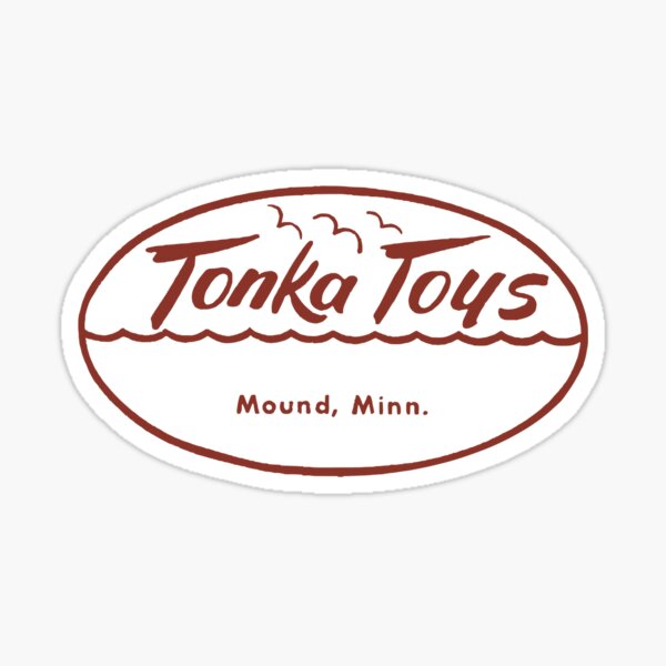 TONKA TOYS - VINTAGE LOGO Sticker