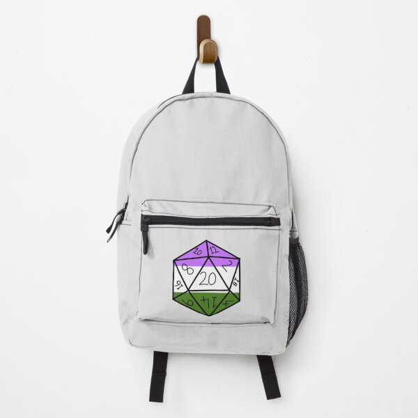 Item preview, Gender Queer Pride D20 designed and sold by Katy Briant.