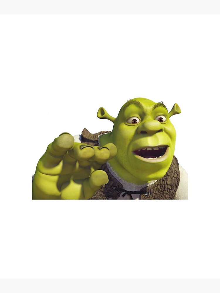 Shrek 3 - Shrek Confused Photographic Print for Sale by volkaneeka