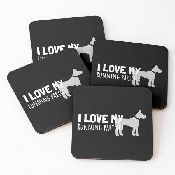 Item preview, I Love My Running Partner Dog designed and sold by jakehughes2015.