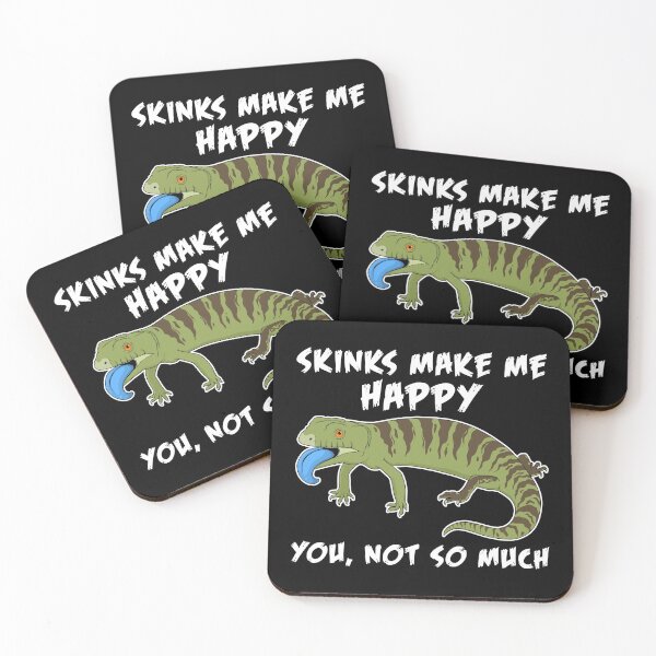 Item preview, Happy Reptile Lover Pet Lizard Blue Tongue Skink designed and sold by jakehughes2015.