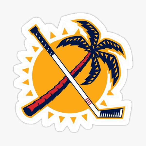 hotprint Panthers Hockey Florida Symbol Logo Car Bumper Sticker Decal 5 X 5