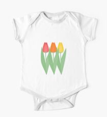 Tulips One Piece - Short Sleeve