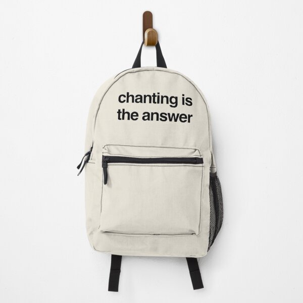 Item preview, Chanting is the Answer designed and sold by shantishirts.