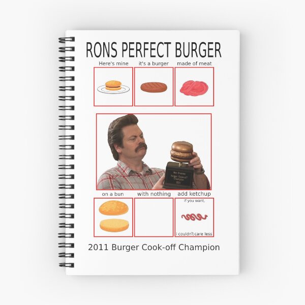 Item preview, Rons Perfect Burger - Ran Swanosn - Parks and Rec designed and sold by MonkeysMouth.